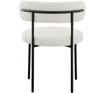 Ronda Dining Chair Boucle Fabric