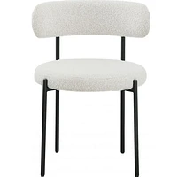 Ronda Dining Chair Boucle Fabric