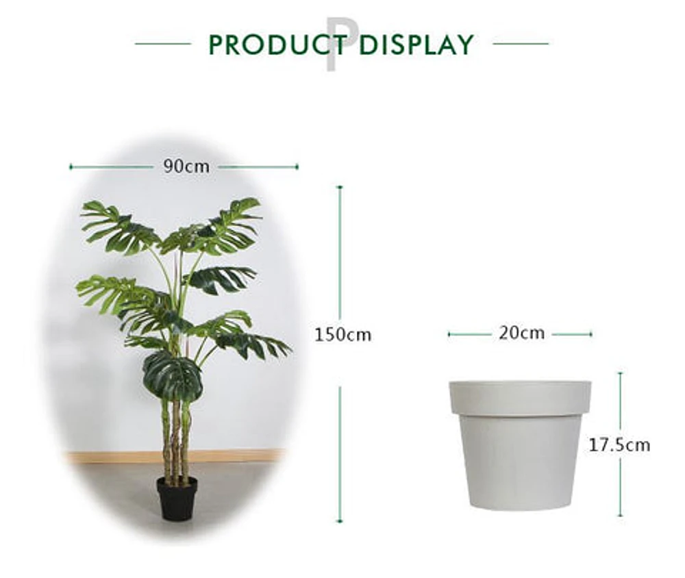 Monstera Faux Plant 150cm/ 59"