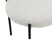 Ronda Dining Chair Boucle Fabric