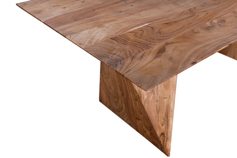 Oxford Solid Wood Angled Leg Dining Table