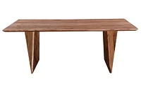 Oxford Solid Wood Angled Leg Dining Table