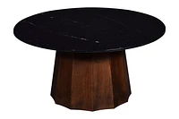 Myra Round Marble Coffee Table