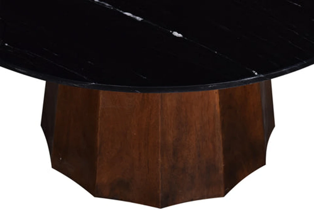 Myra Round Marble Coffee Table