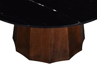 Myra Round Marble Coffee Table