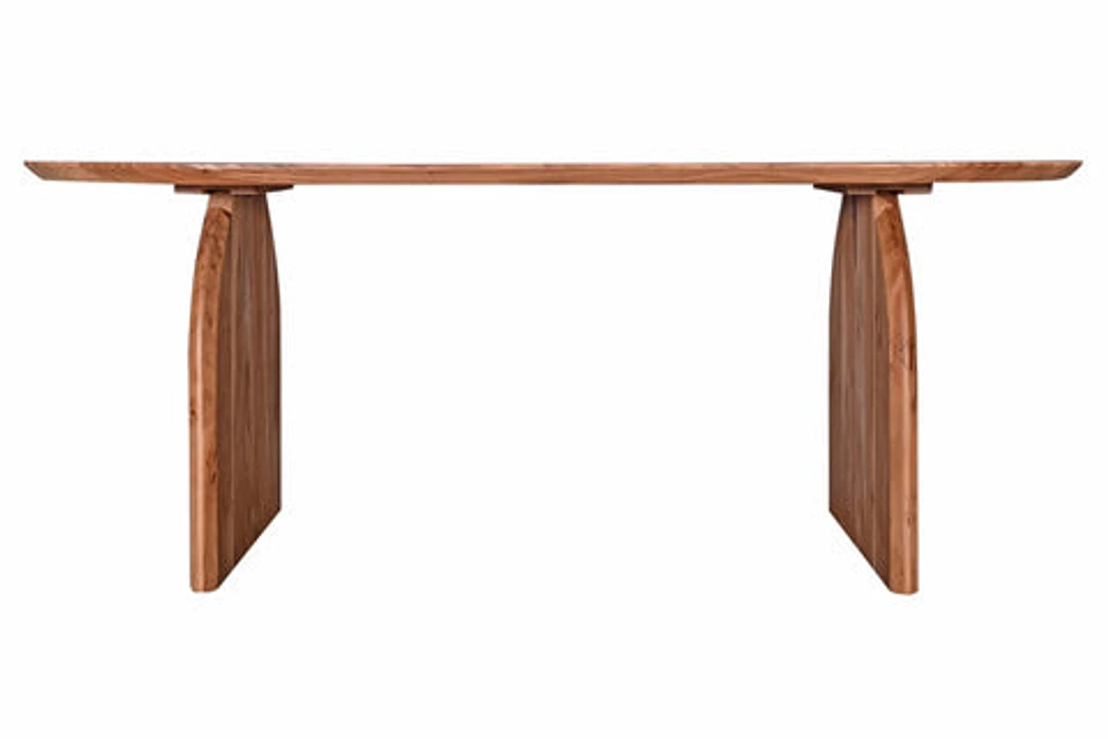 Ingrid Oval Solid Acacia Wood Dining Table