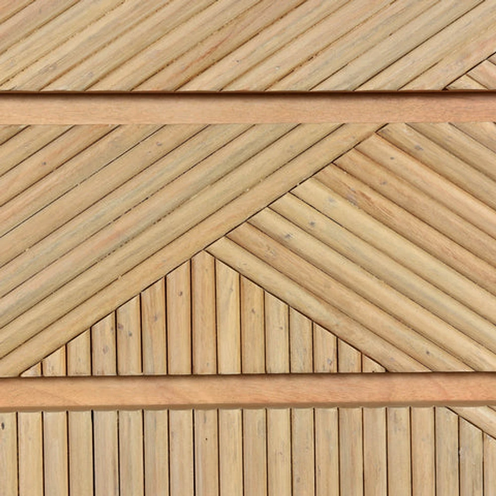 BAMBOO SIX DRAWER CHEST