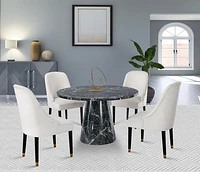 Omni 48" Faux Marble Dining Table