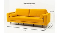 Robbie Velvet Sofa