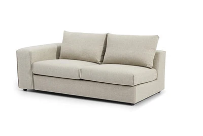 Gino Fabric Left Arm Sofa (Modular Sectional)