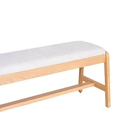 Arizona Dining Bench - Oatmeal