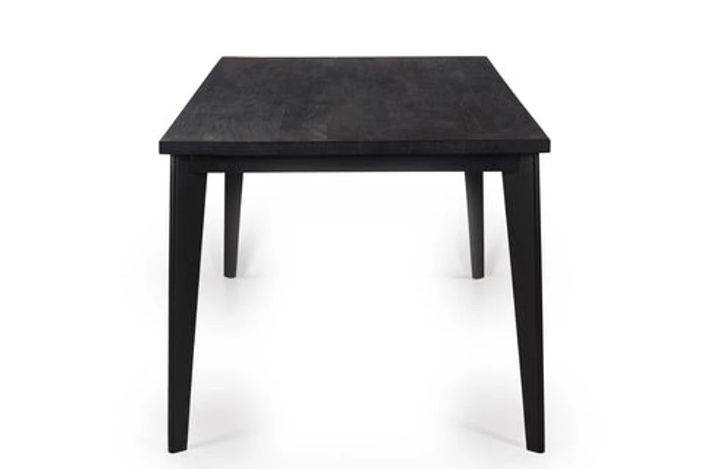 LA ROJA Solid Acacia Wood Charcoal DINING TABLE