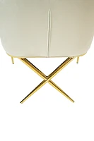 Ainsley Velvet Dining Chair Gold