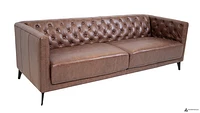 Arianna Faux Leather Sofa