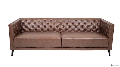 Arianna Faux Leather Sofa