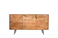 OSTEN SOLID MANGO WOOD SIDEBOARD