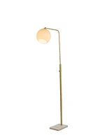 Sphere Antique Brass floor lamp