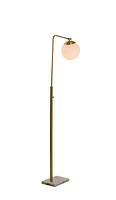 Sphere Antique Brass floor lamp