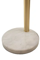 Dante 3 Arm Antique Brass Floor Lamp