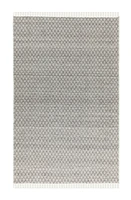 COSCO HAND WOVEN RUG TAUPE/IVORY