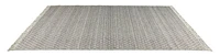 COSCO HAND WOVEN RUG TAUPE/IVORY