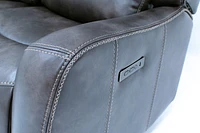 FLOOR MODEL Roson Power Recliner Console Loveseat