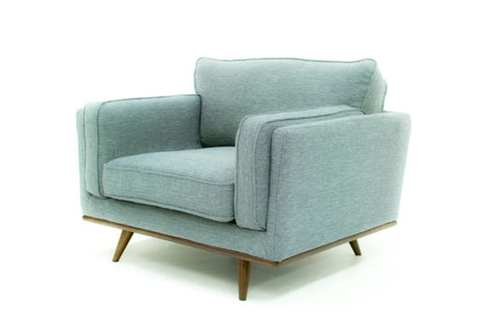 Tyrell Accent Chair - Blue/Grey