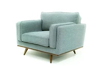 Tyrell Accent Chair - Blue/Grey