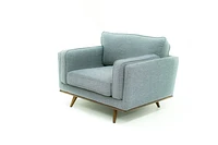 Tyrell Accent Chair - Blue/Grey