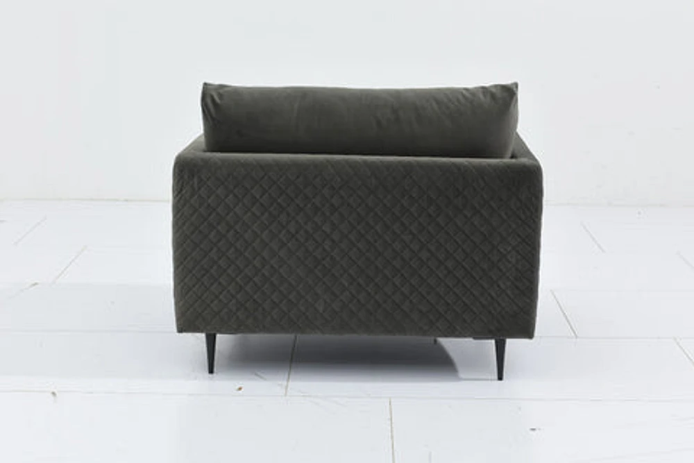 Nico Fabric Chair-Grey