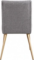 Eleanor Fabric Dining Chair - Grey Fabric