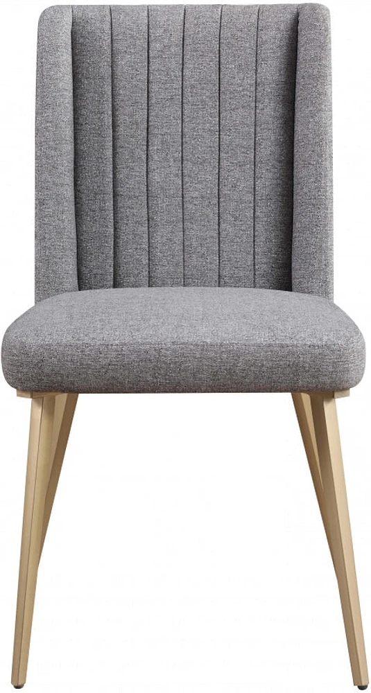 Eleanor Fabric Dining Chair - Grey Fabric