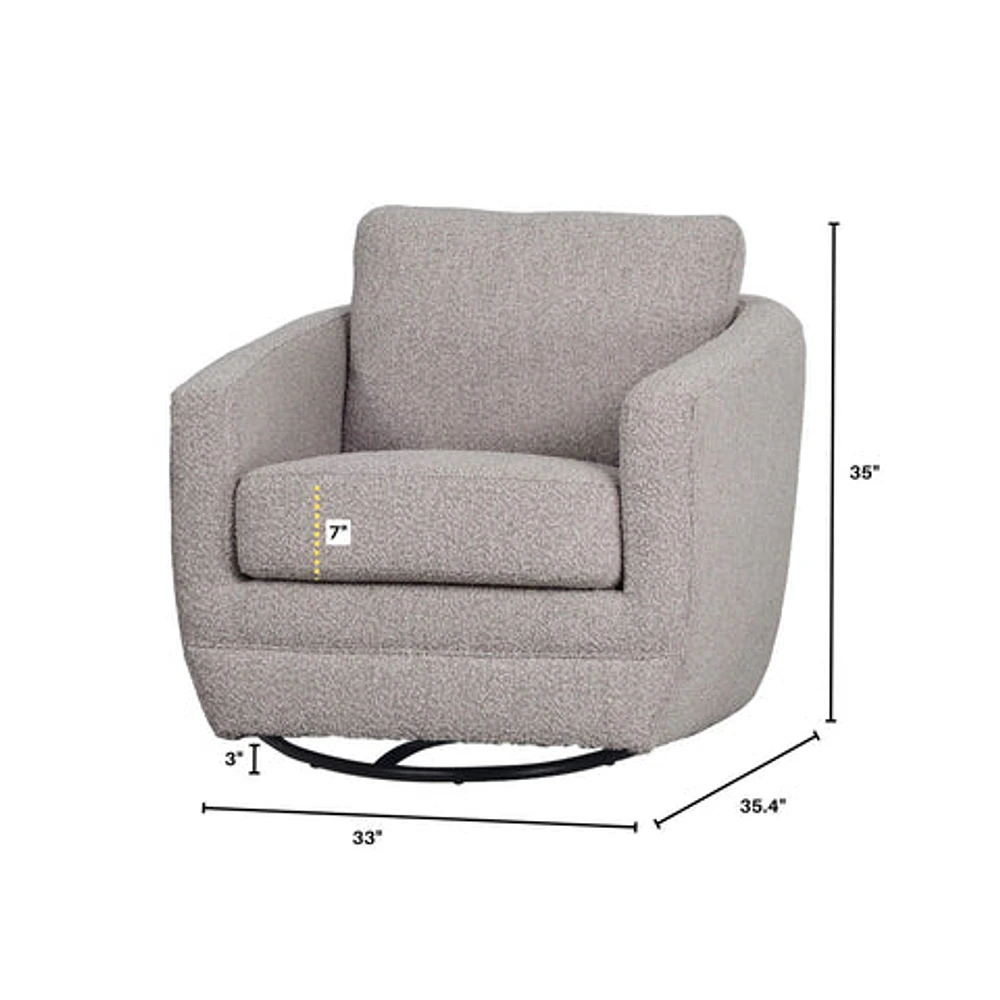 Baltimo Swivel Glider