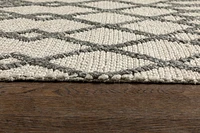 FINTONA HAND WOVEN RUG BEIGE