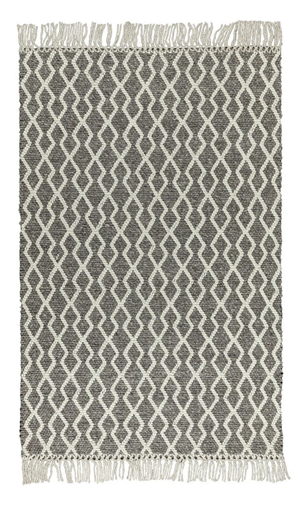 FINTONA HAND WOVEN RUG /MOCHA