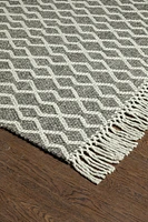 FINTONA HAND WOVEN RUG /MOCHA