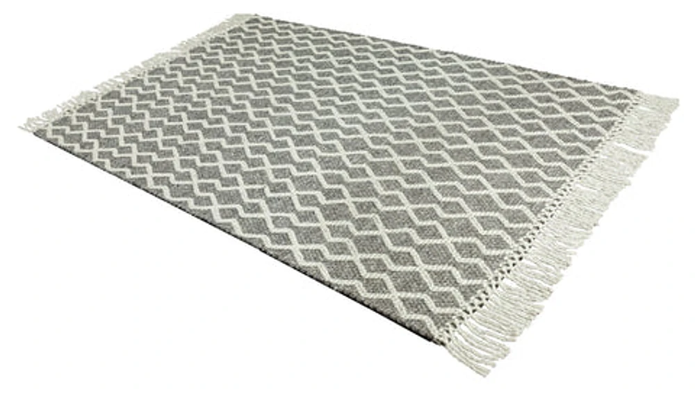 FINTONA HAND WOVEN RUG /MOCHA