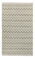 FINTONA HAND WOVEN RUG MARLED/MOCHA