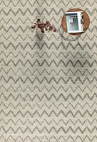 FINTONA HAND WOVEN RUG MARLED/MOCHA