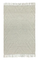 FINTONA HAND WOVEN RUG IVORY