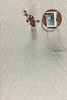 FINTONA HAND WOVEN RUG IVORY