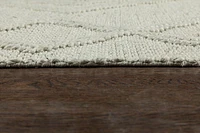 FINTONA HAND WOVEN RUG IVORY