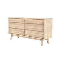 Gia 6 Drawer Dresser