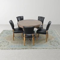 Irish Coast Round Dining Table - Sundried