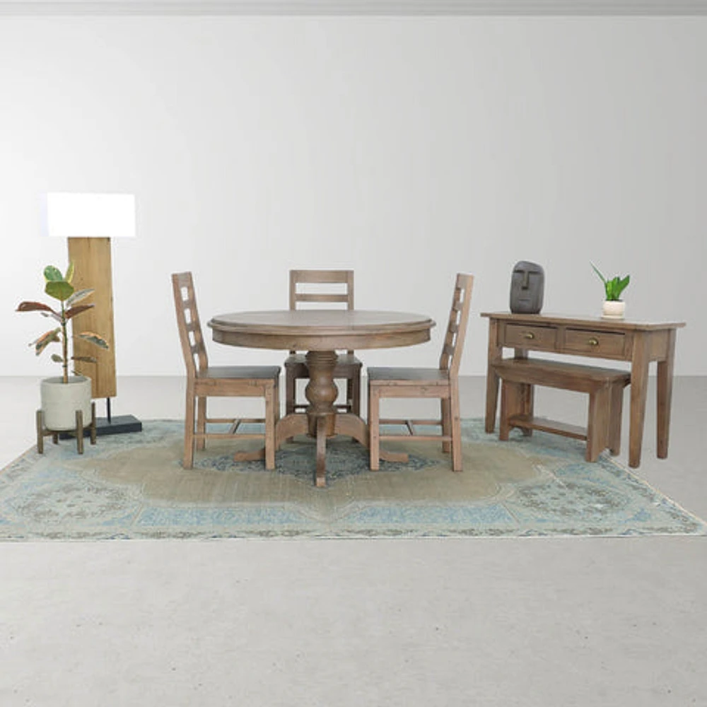 Irish Coast Round Dining Table - Sundried