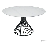 Josie 53” Round Sinterered Stone Dining Table