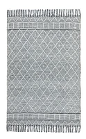 LABIN HAND WOVEN RUG GRAPHITE/SILVER