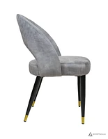 Lorena Mid Century Velvet Dining Chair