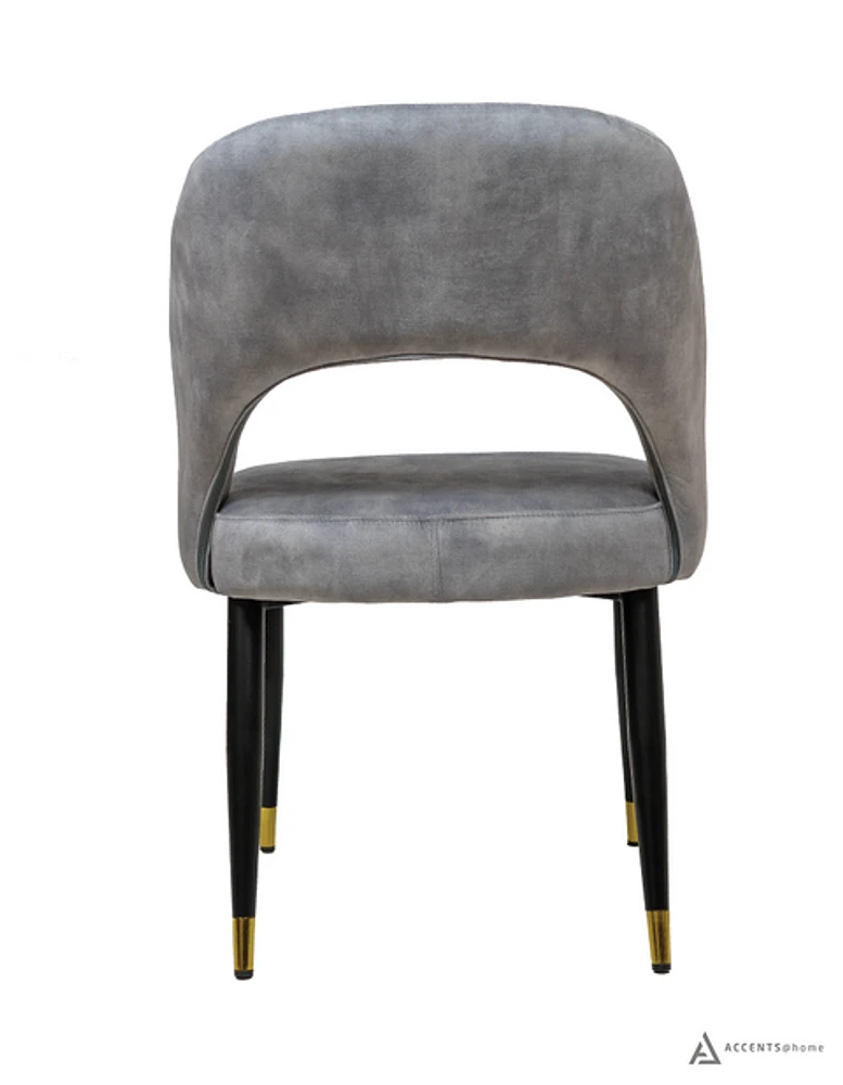 Lorena Mid Century Velvet Dining Chair