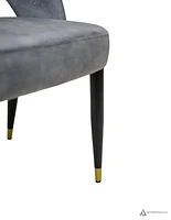 Lorena Mid Century Velvet Dining Chair